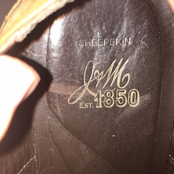 J & M Est. 1850 Conard Cap Toe Oxford Brown Wingtips Size 10.5 - Picture 6 of 15